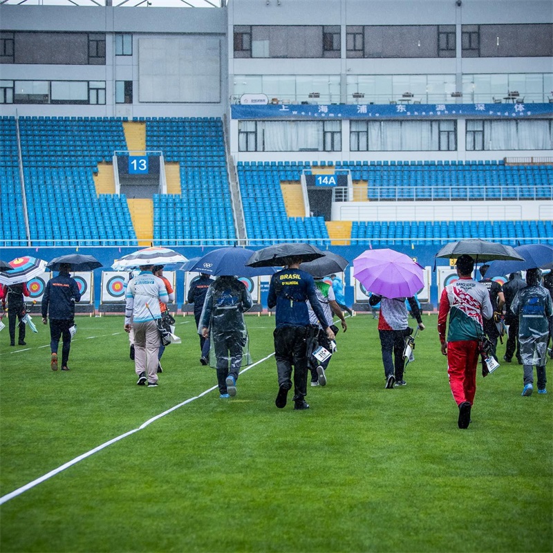 Copa do Mundo de Arco do Shanghai Hyundainas chuvas torrenciais