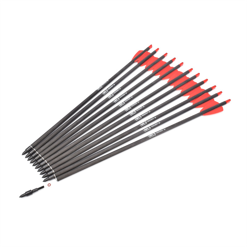 Parafusos de seta de carbono para besta rx