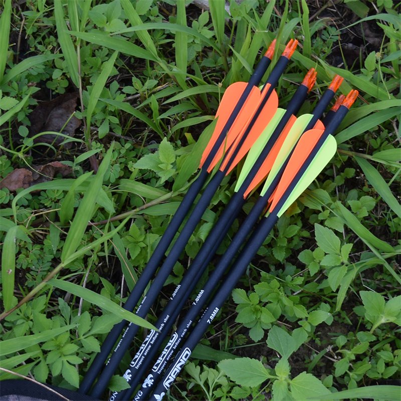 Fletas de arco e flecha de 30 polegadas para tiro de alvo
