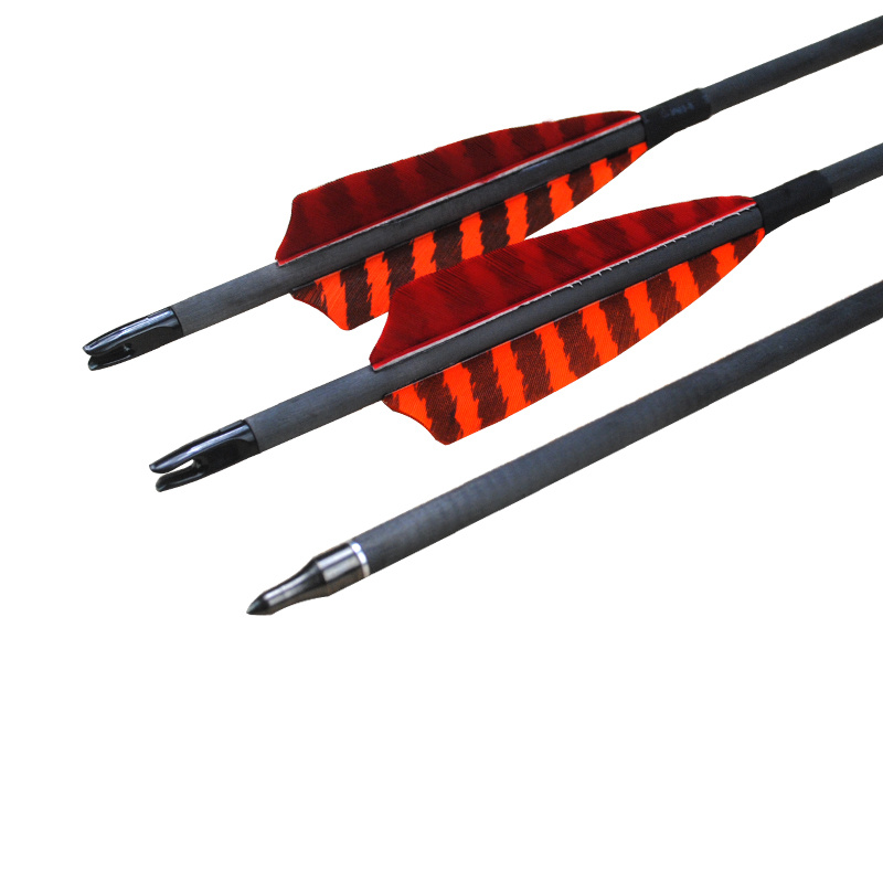 Arrows de carbono para arqueiros de arqueiros