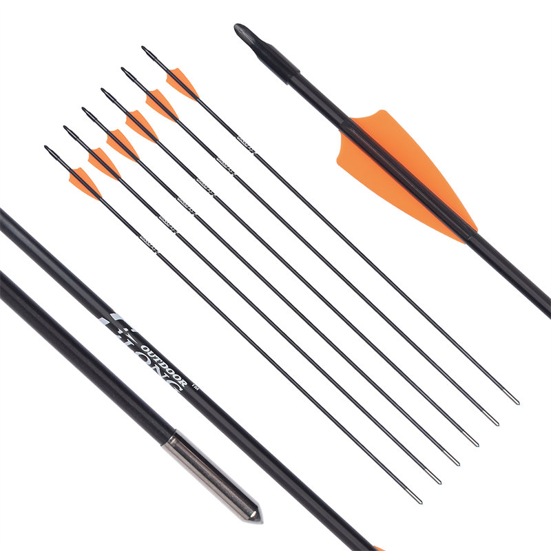 Arrow de fibra de vidro para arqueiros iniciantes